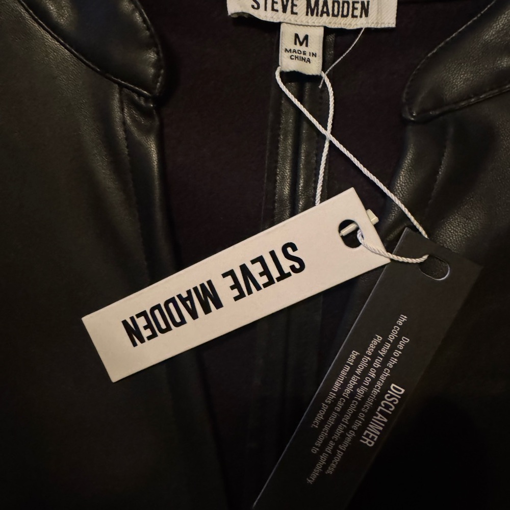 Steve Madden Black Mini Dress - Picture 7 of 7